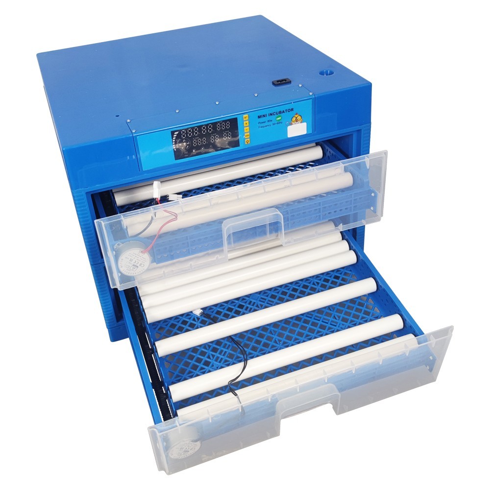 128 Eggs Automatic Drawer Incubator Egg Turning Automatic Water Supply 110V