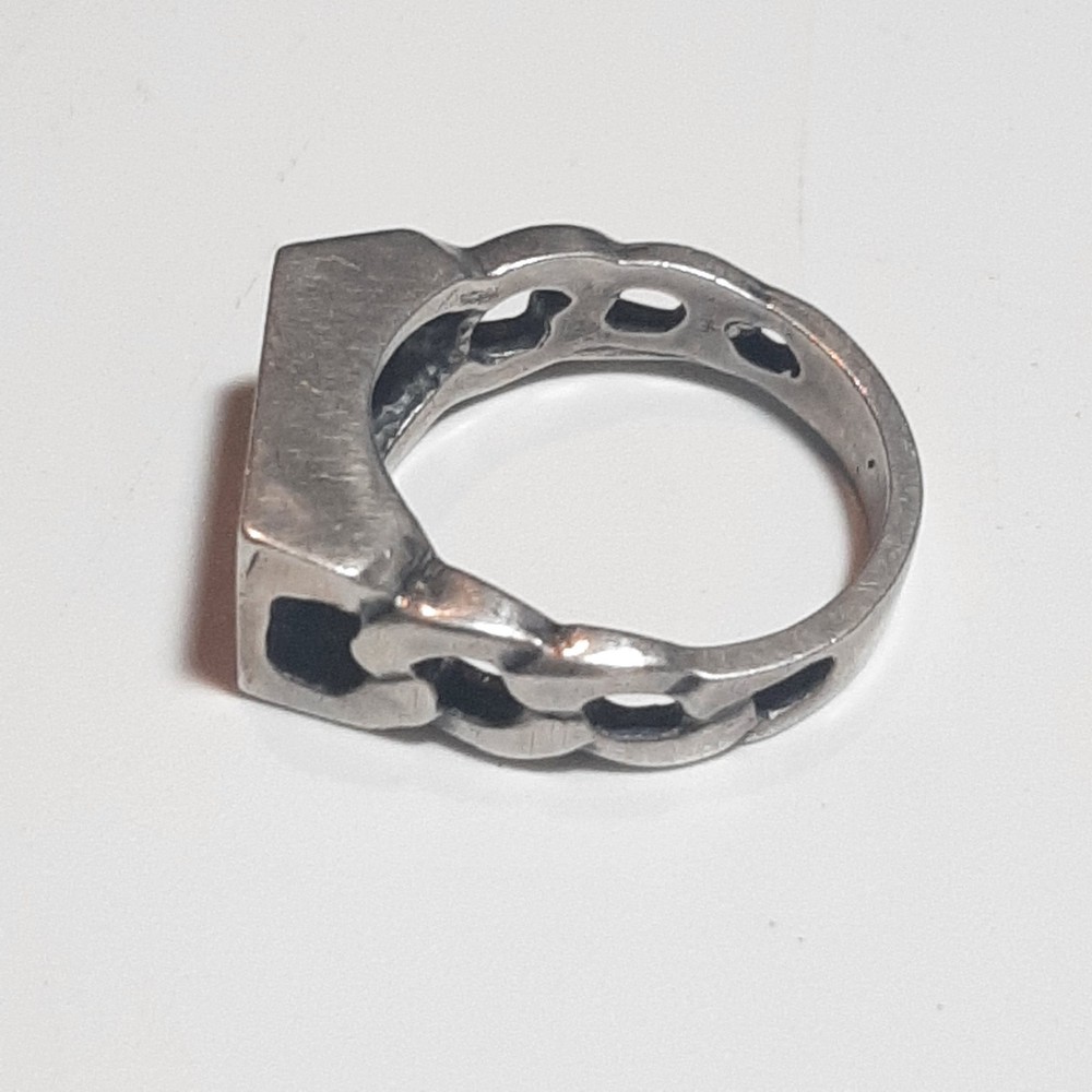 KISS Logo Ring Sterling Silver