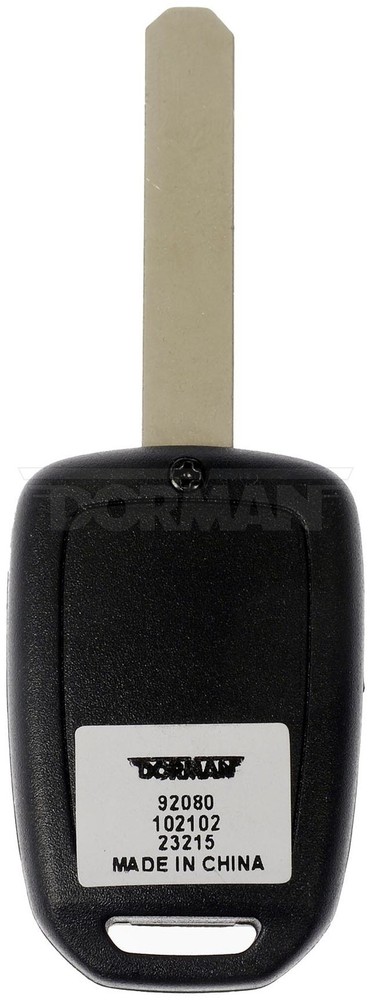 Keyless Entry Transmitter Cover Dorman 92080