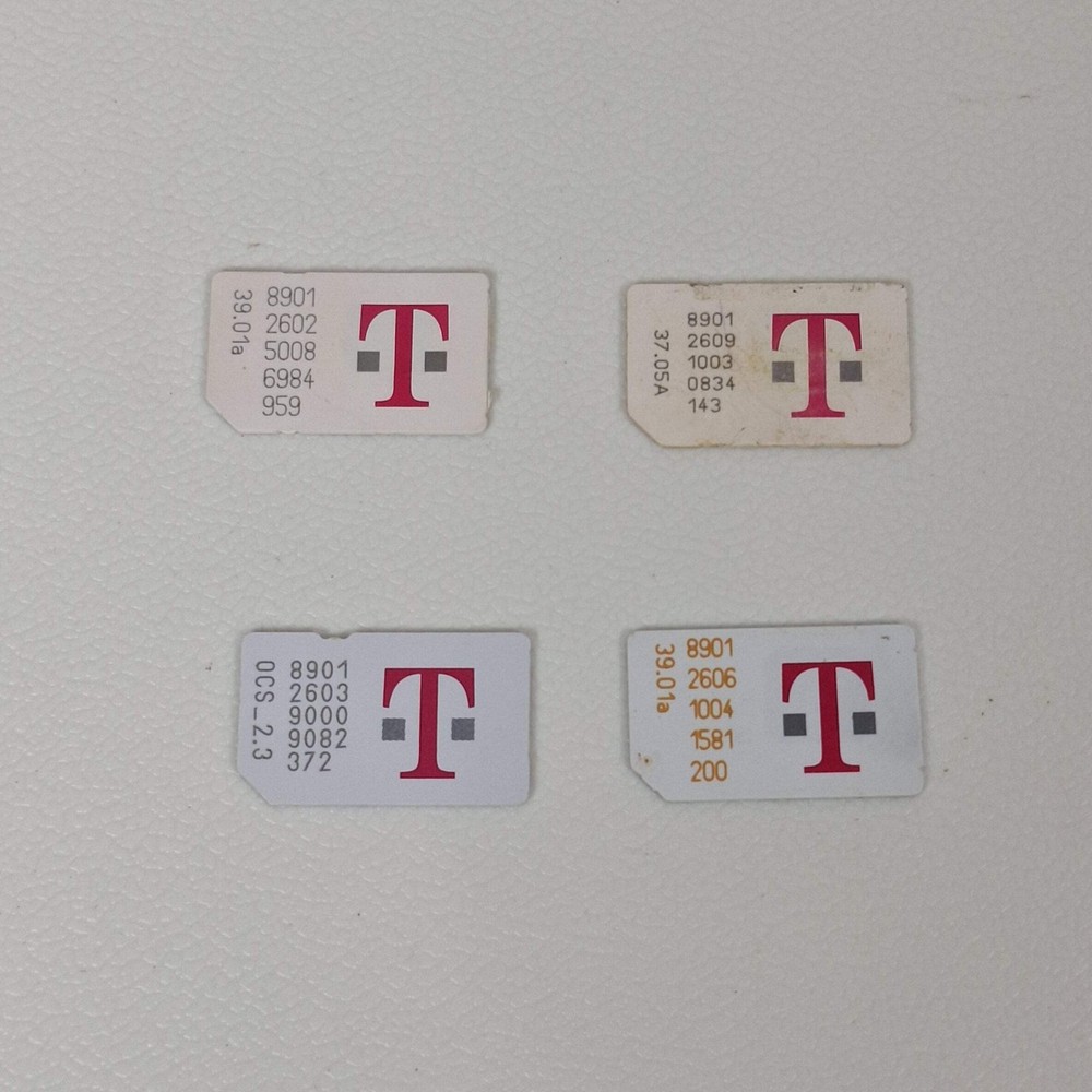 T-Mobile SIM Card Standard Size SIM for Testing Activation Bypass Only