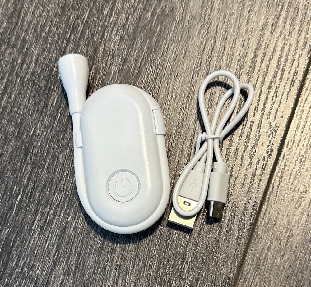 Mini Clip Light White LED USB Flexible Adjustable Pocket Sized Book Reading