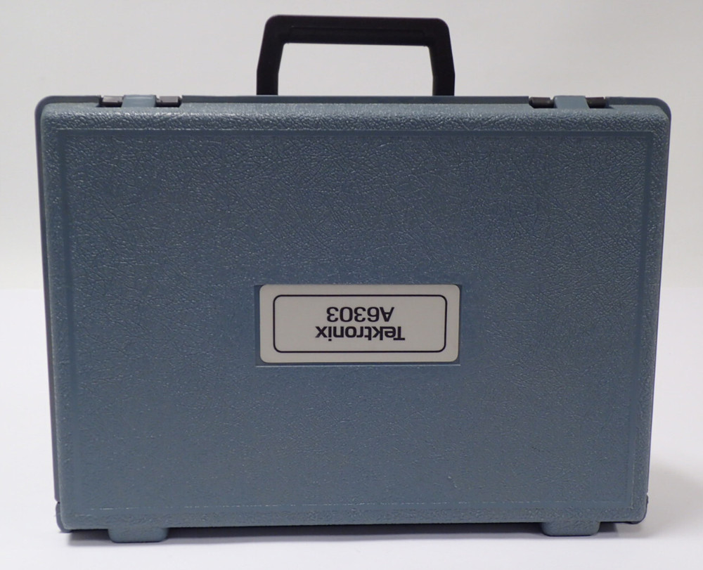 TEKTRONIX A6303 100A CURRENT PROBE WITH CARRY CASE TESTED