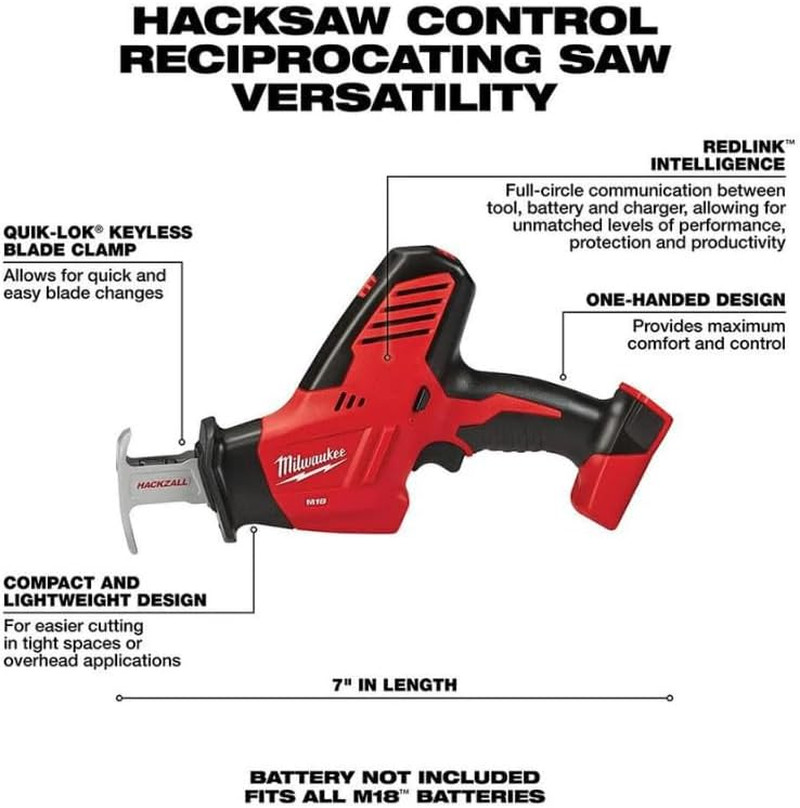 2625-20 M18 Reciprocating Saw (Tool Only)