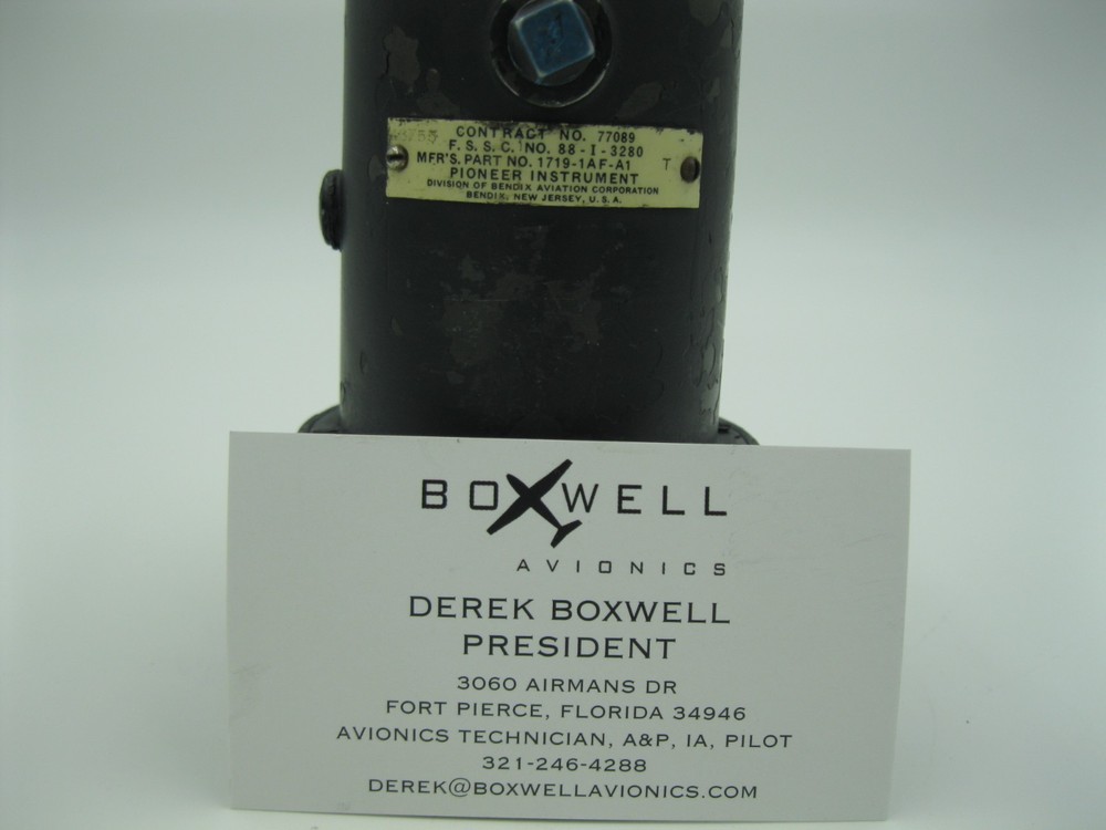 Bendix King Turn and Slip Indicator 1719-1AF-A1