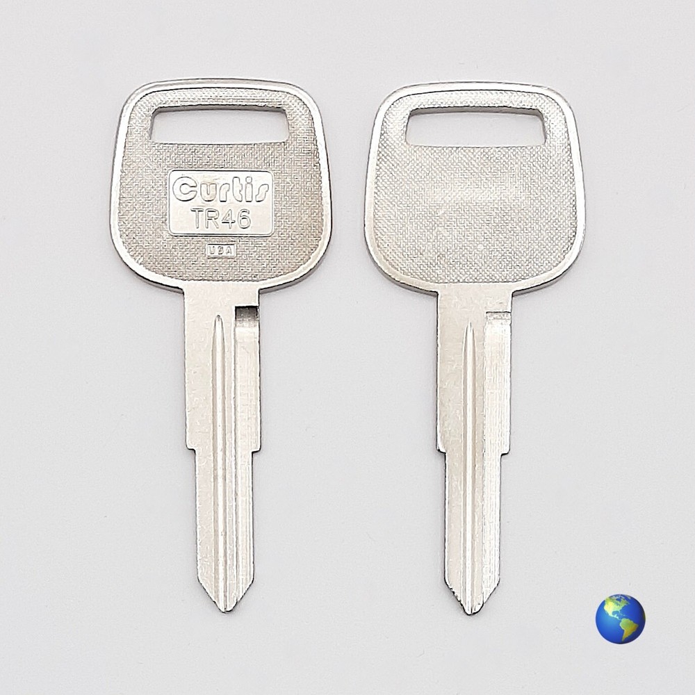 TR46 Key Blanks for Various Models by Toyota (2 Keys)