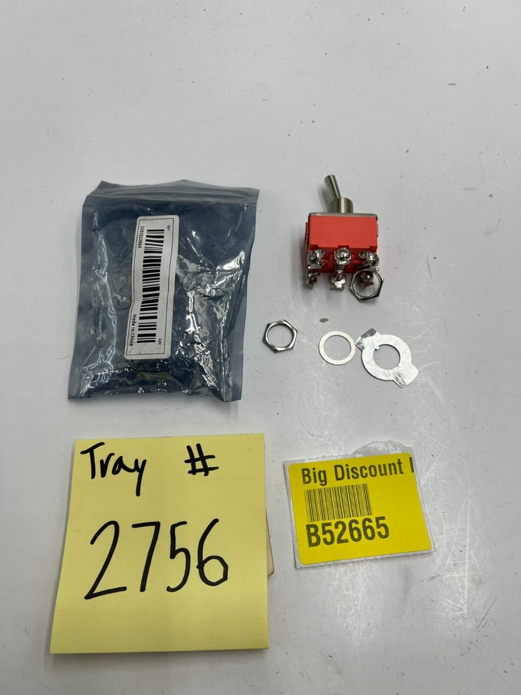 Toggle Switch E-TEN13212AC 250V 15A 6 Pin ON-ON 2-Position Toggle Switch