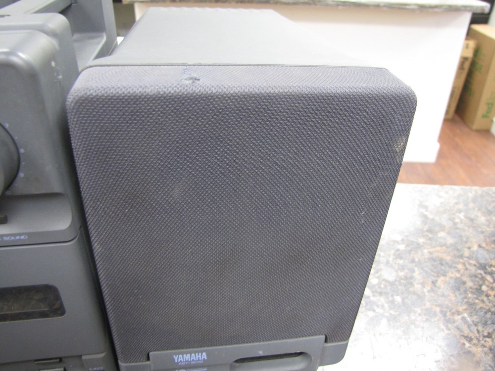 Yamaha AST-C10 Compact Component System AM/FM CD Dual Cassette Speakers -Powers