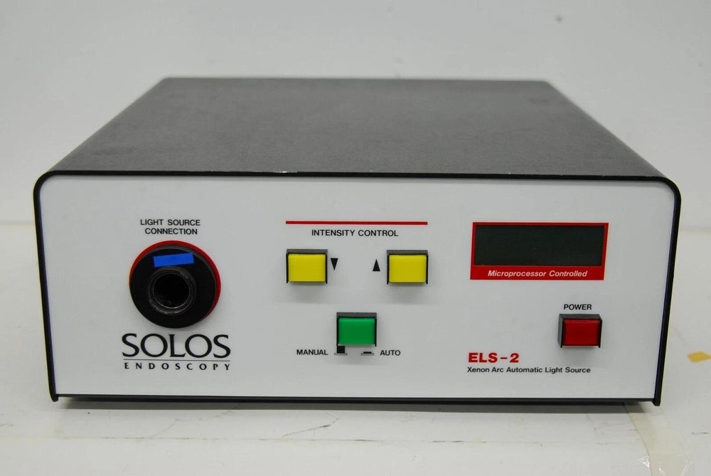 Solos Endoscopy ELS-2 Xenon Arc Automatic Light Source - READ DESCRIPTION