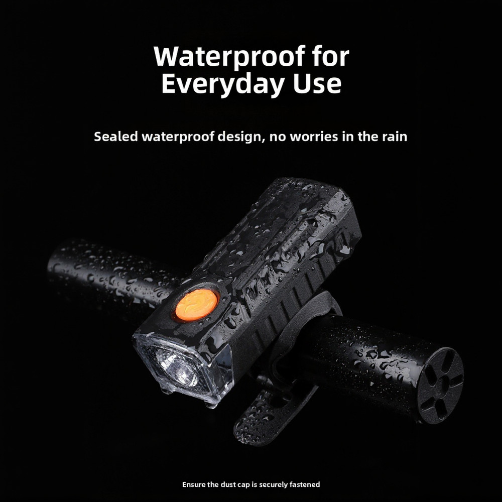 Headlight Taillight Set Bicycle Front Light Energy-efficient Easy Installation