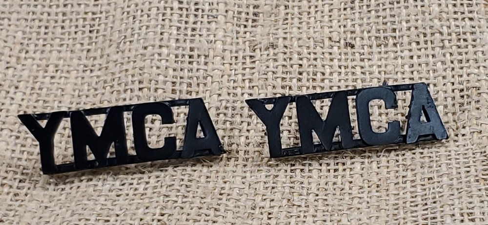 WWI YMCA pins (1 Pair) variation#2