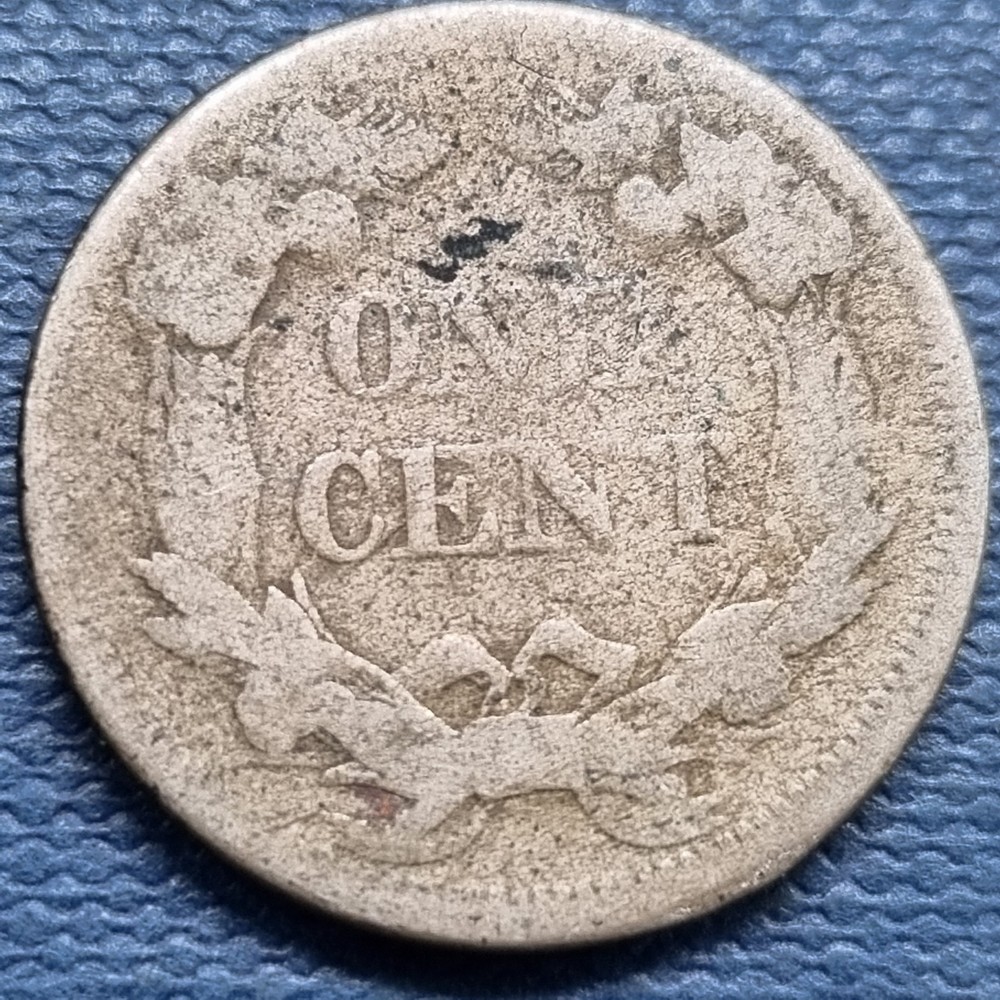 1858 Flying Eagle Cent 1c Circulated #101085