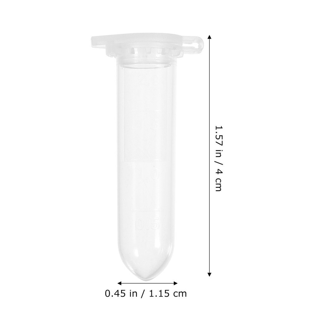 500Pcs Micro Centrifuge Tubes for Secure Laboratory Storage