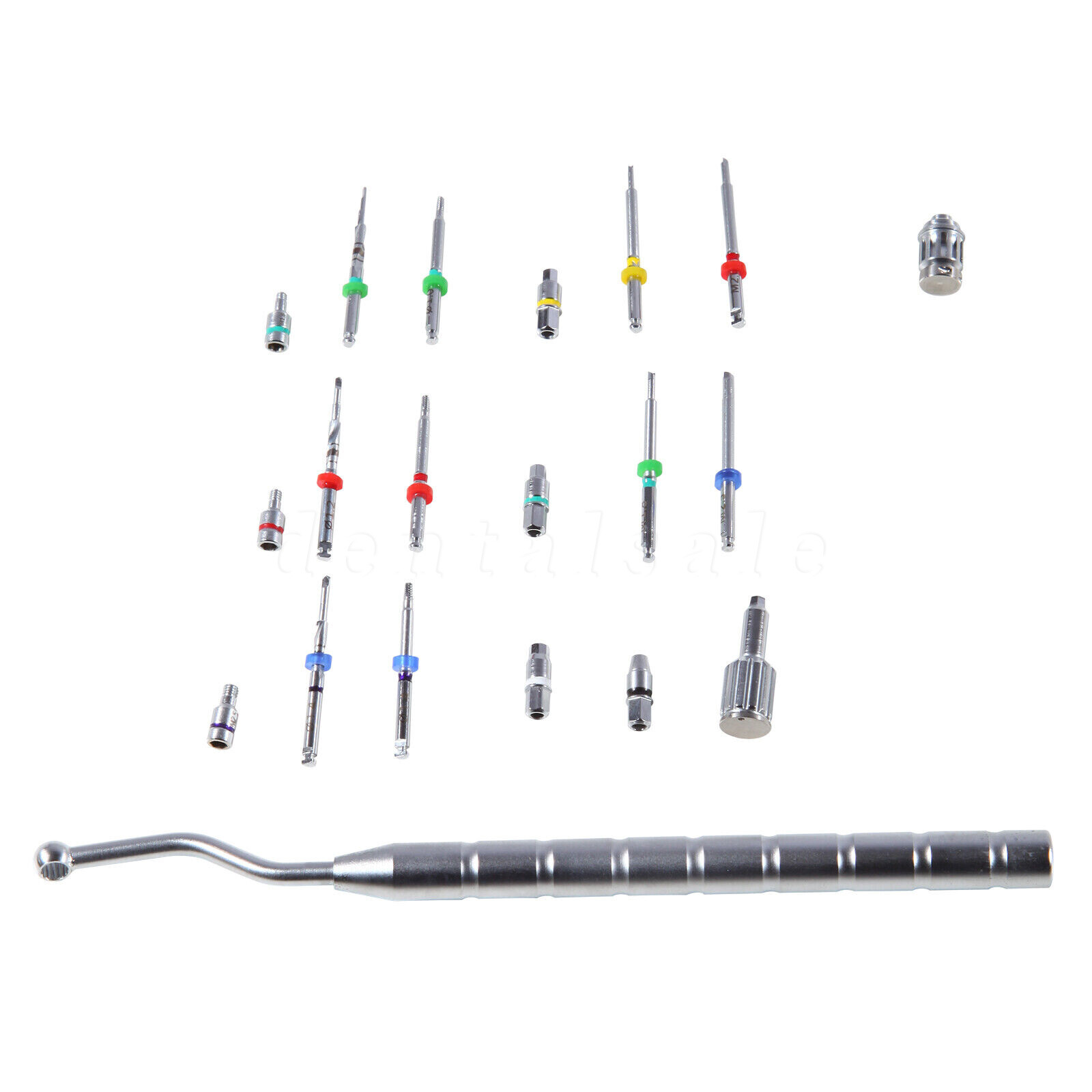 Dental Implant Fixture & Broken Screw Removal Kit Remove Surgical Tool Remover