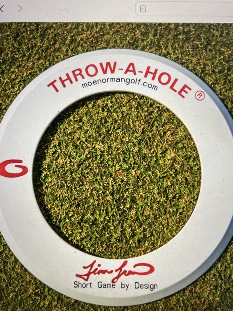Graves Golf Throw-A-Hole  Putting Training Aid