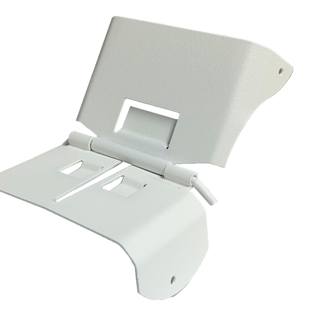 DOWNSPOUT EXTENSION FLIP-UP HINGE