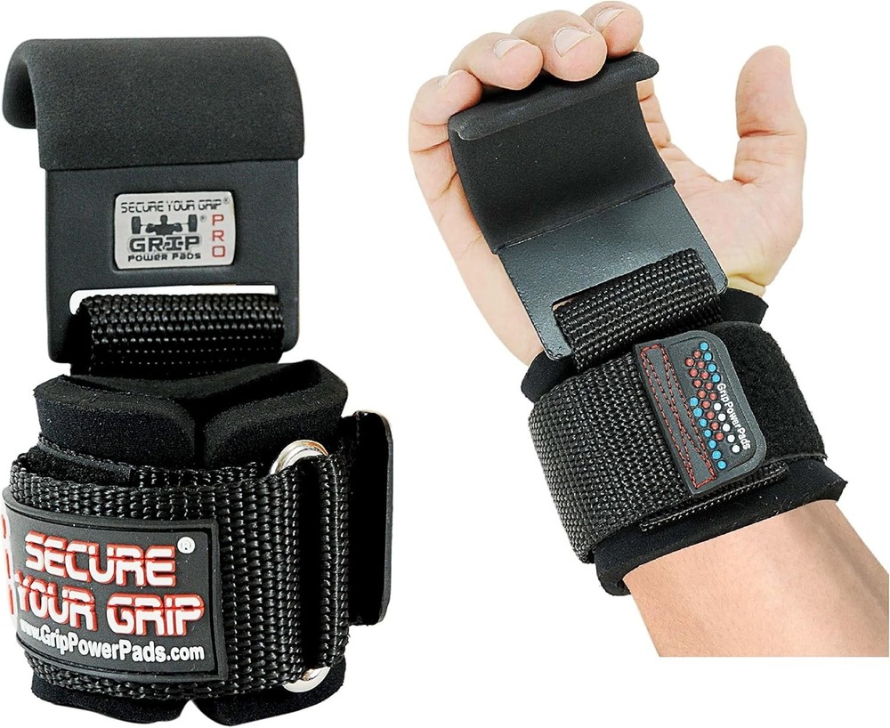 Heavy Duty Weight Lifting Hooks Set