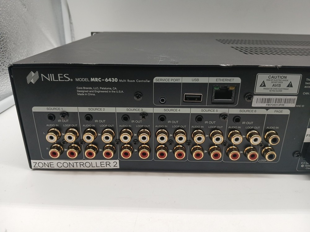 Niles MRC-6430 Multi Room Controller Untested PARTS