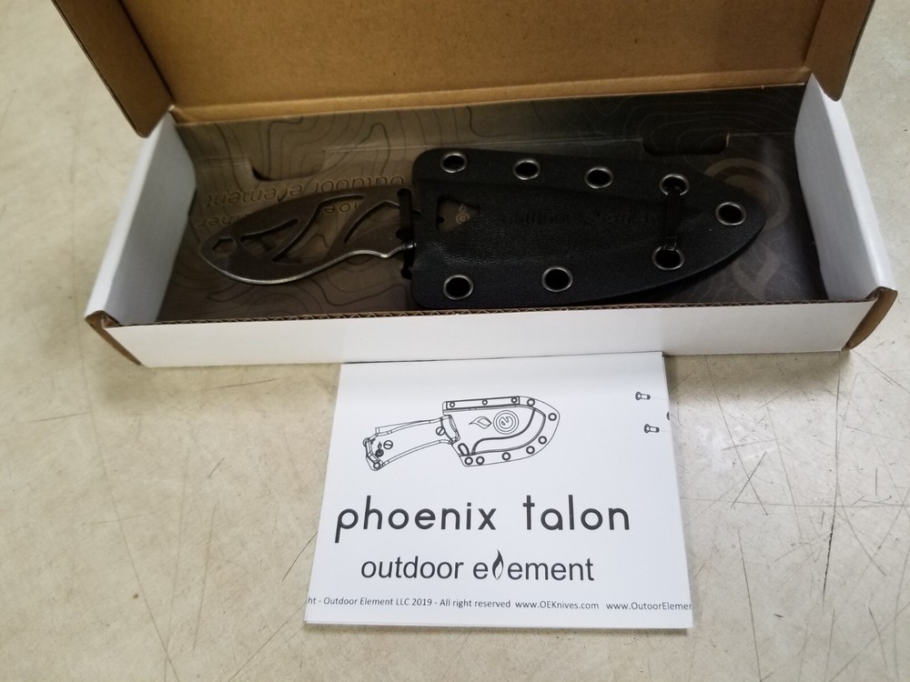 Outdoor Element Phoenix Feather Knife