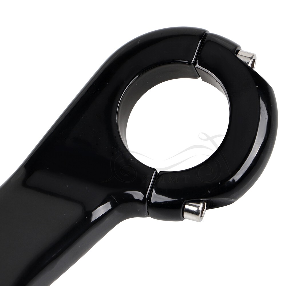 Gloss Black Front Fairing Support Bracket Mount Kit For Harley Road Glide FLTRXS