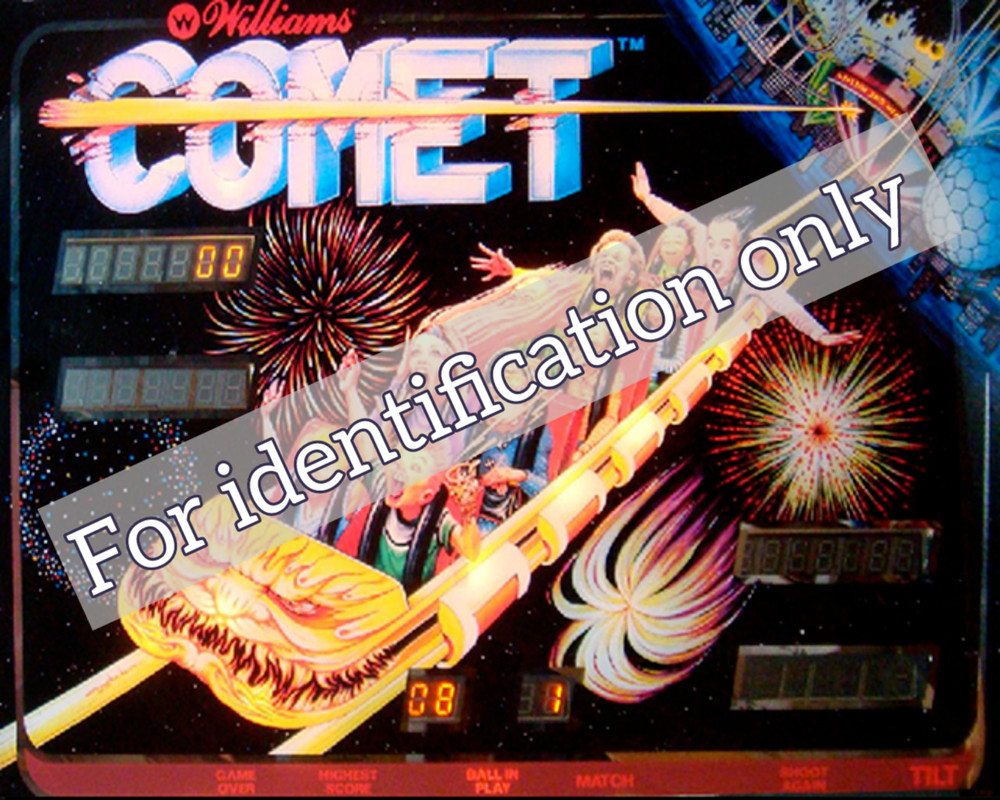 1985 Williams Comet Pinball Machine Rubber Ring Kit ***Customize Your Kit***