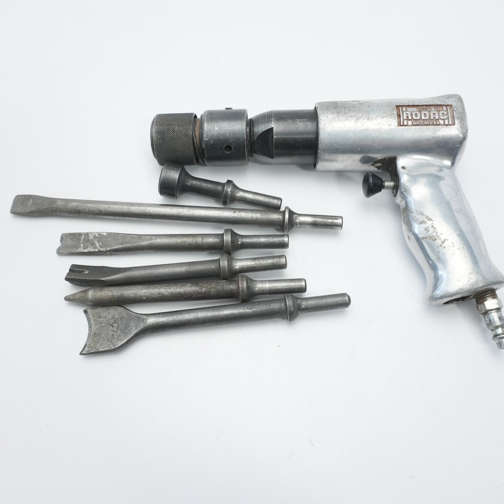 Rodac 270 B Pneumatic Air Chisel Hammer Set