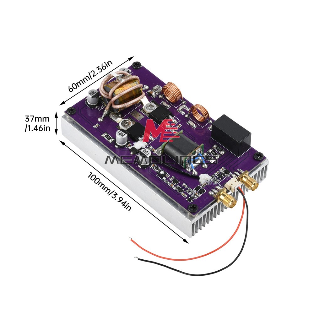 20W Portable Short Wave Amplifier Module Transceiver Automatic Converter SMA