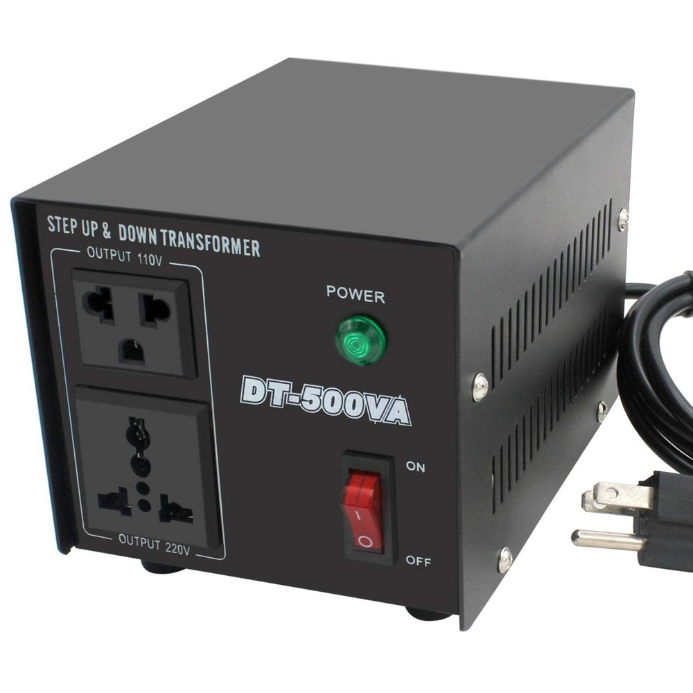 Step Up & Step Down Voltage Transformer Power Converter with Power Cord,Conv...