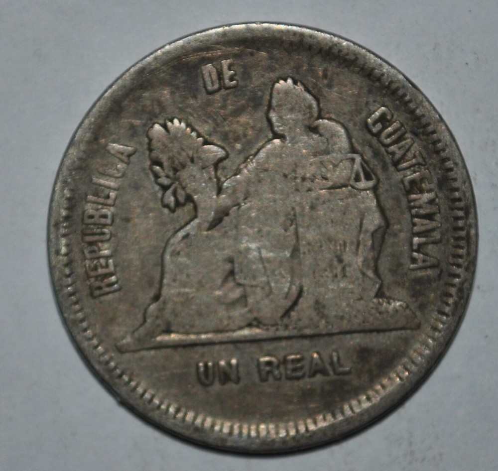 Guatemala 1 Real 1890 {{{{7554