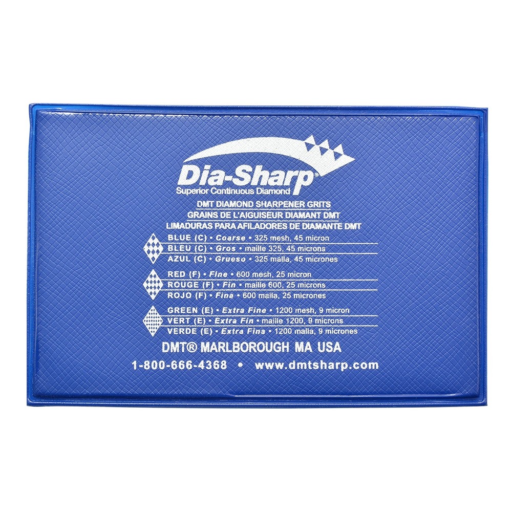 DMT Dia-Sharp Diamond Sharpening Stone Credit Card Size Kit 3pc