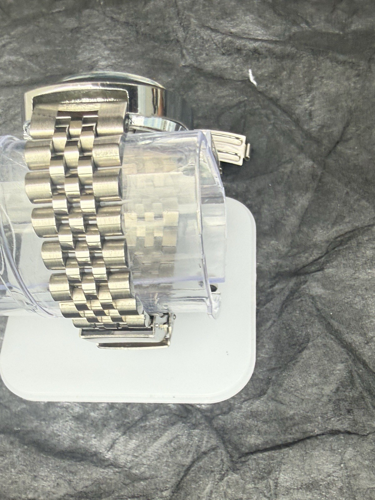 Vintage ELAMI De Luxe 36 automatic Swiss Mens Watch Rare