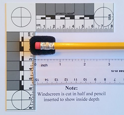 Small Microphone Windscreens (Microphone Covers) 6-Pack Headset/Lapel