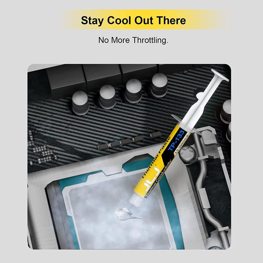 High-Performance Thermal Paste 1.5g for CPU & Heatsink Cooling Solutions