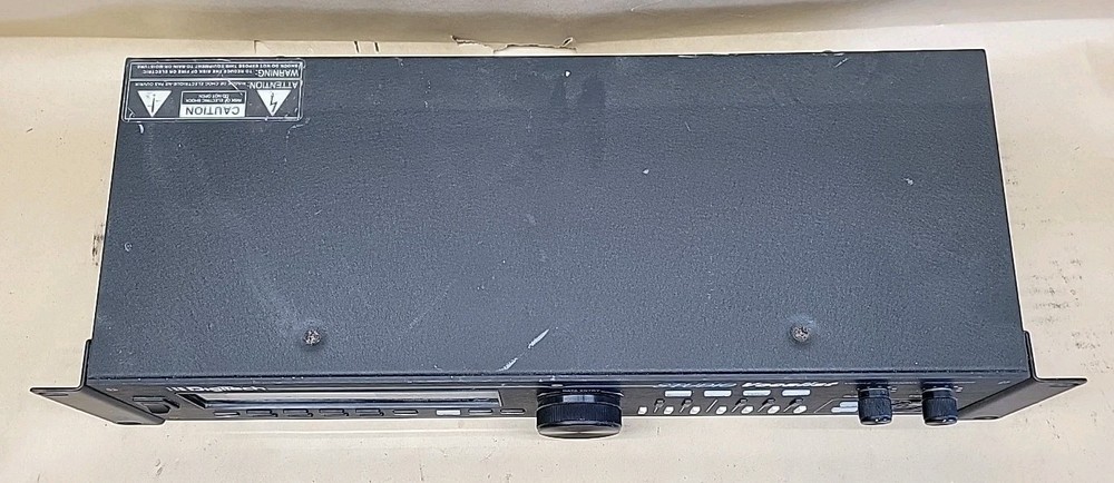 DigiTech Studio Vocalist Vocal Harmonizer Rack Mount Effect Processor POWERS ON