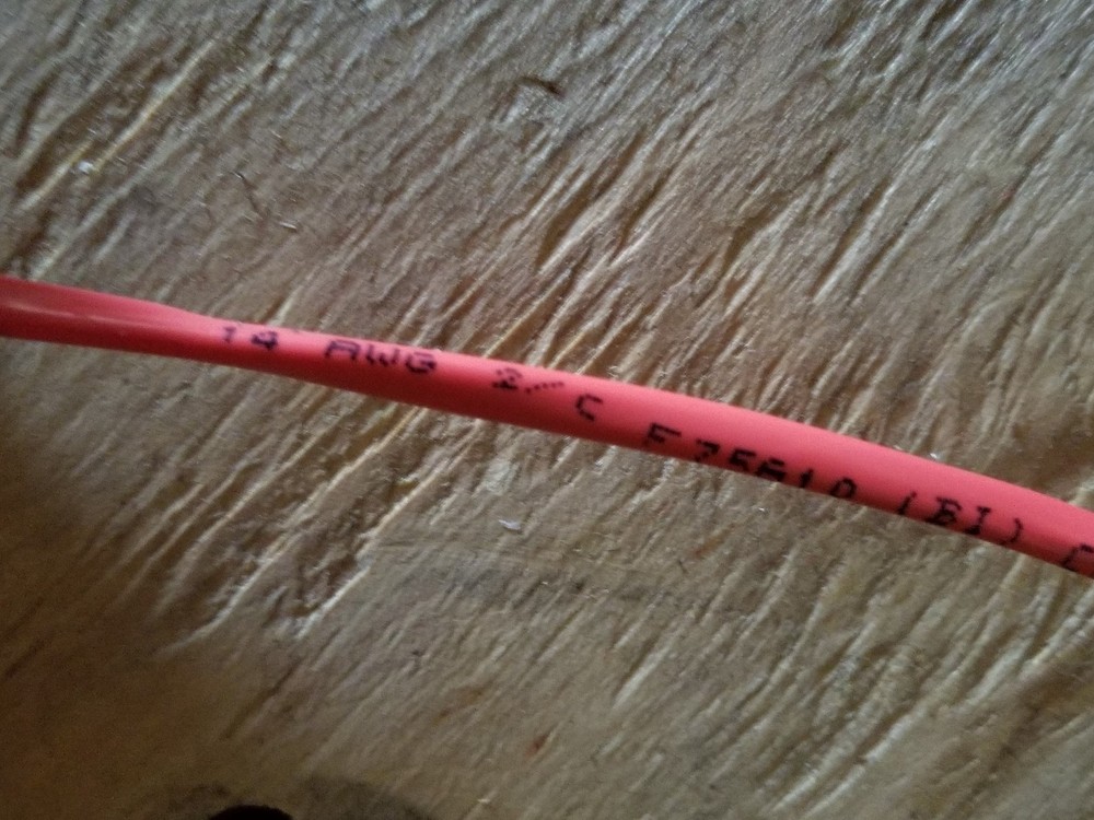 CSC 250017 14/2C Solid Unshielded Riser Fire Alarm/Communication Cable Red/100ft