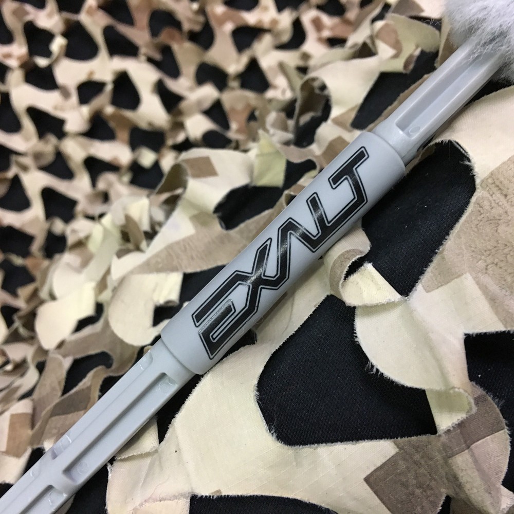 NEW Exalt Paintball Barrel Maid Swab Squeegee Folding - Solid Grey