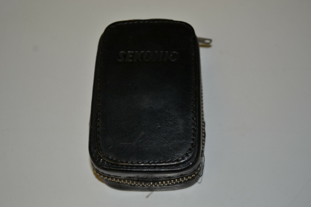 Sekonic Micro Leader Meter with Case - Photo Light Meter - UNTESTED - USED