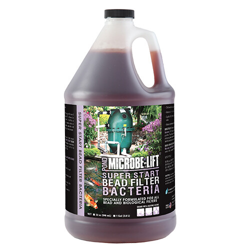 Microbe-Lift Super Start Bead Filter Bacteria 1 Gallon