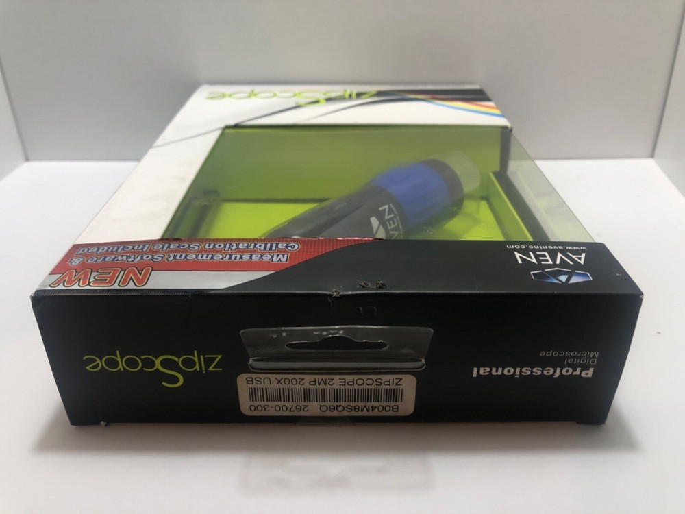 Aven 26700-300 ZipScope USB Digital Microscope with 2 Mega-Pixel 10x-50x Optical