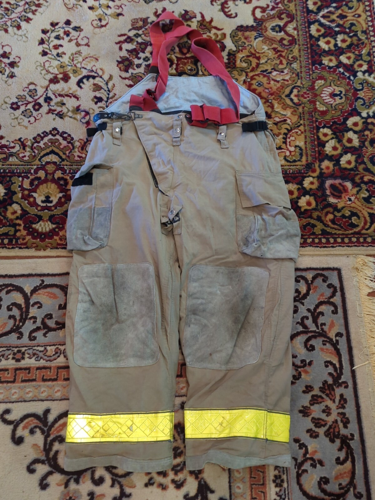 Retired Firefighter Gear Turnout Pants FIRE USED Size 46 X 30 See Pics