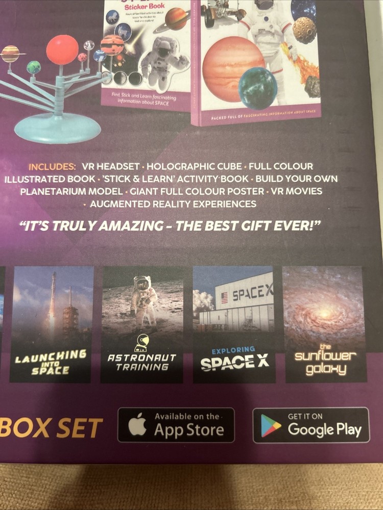 NEW VR LETS EXPLORE SPACE Education Box Set Virtual Reality