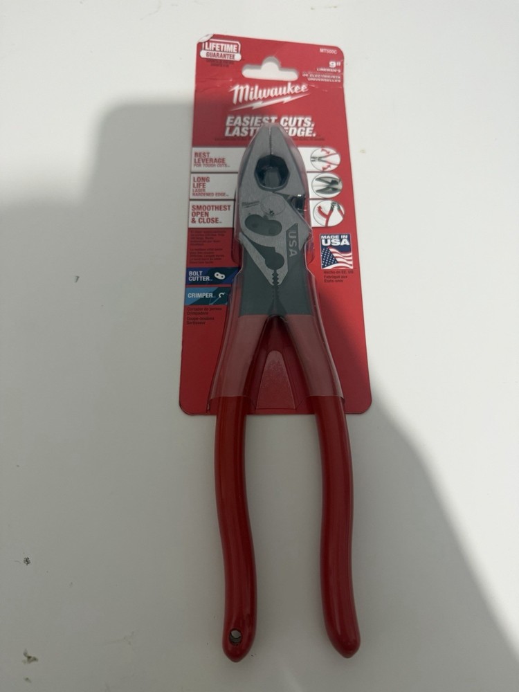 Milwaukee & Klein Tools 6pc Set: Screwdrivers, Pliers, Socket bundle deal