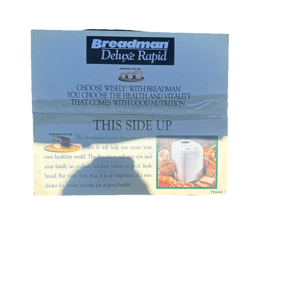 BREADMAN TR444 Deluxe Rapid Automatic Breadmaker Machine New