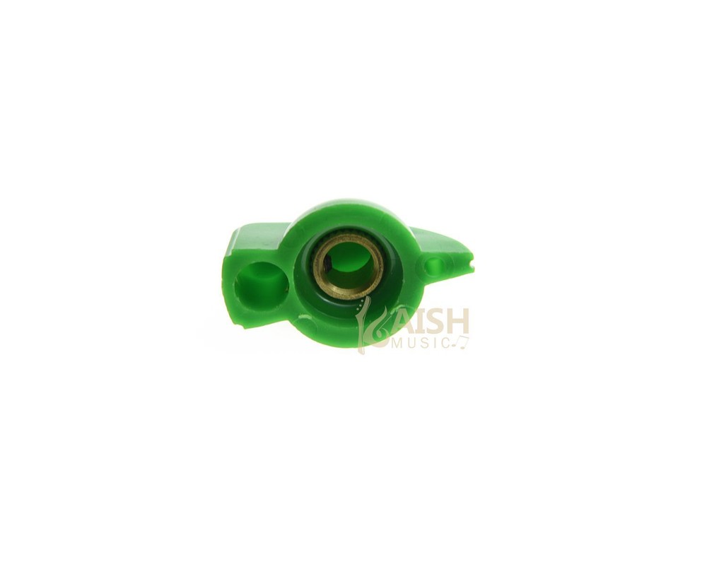 12x Green Chicken Head Knob 1/4" Guitar Amp Effect Pedal Knobs w/ Brass Insert
