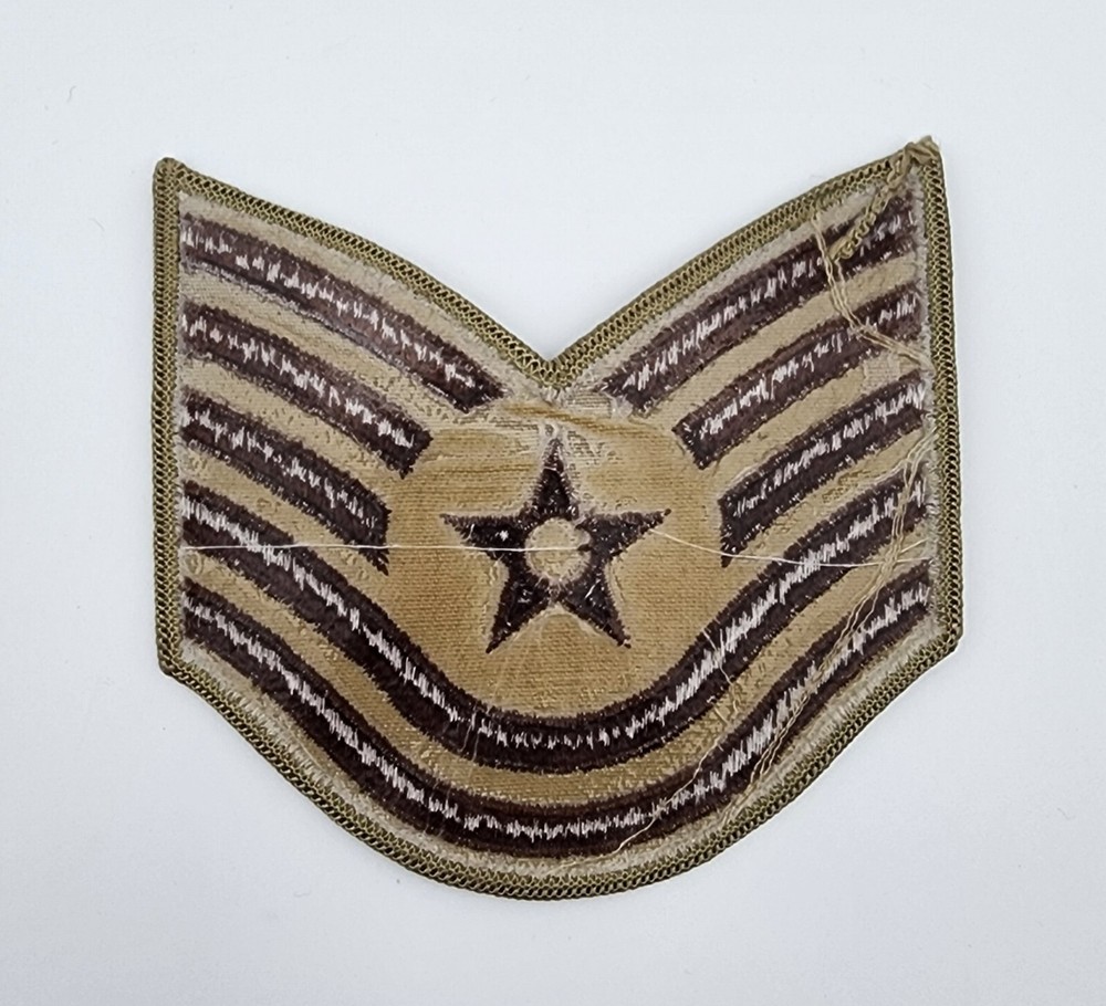U.S. Air Force Technical Sergeant Desert Chevron Patch