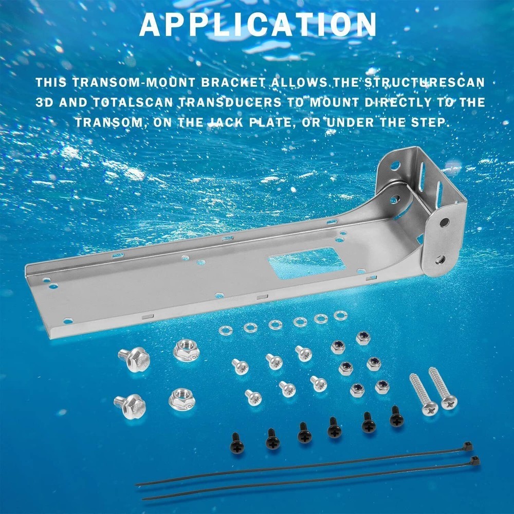 000-12603-001 Transom Mount Bracket for StructureScan 3D, StructureScan HD, a...