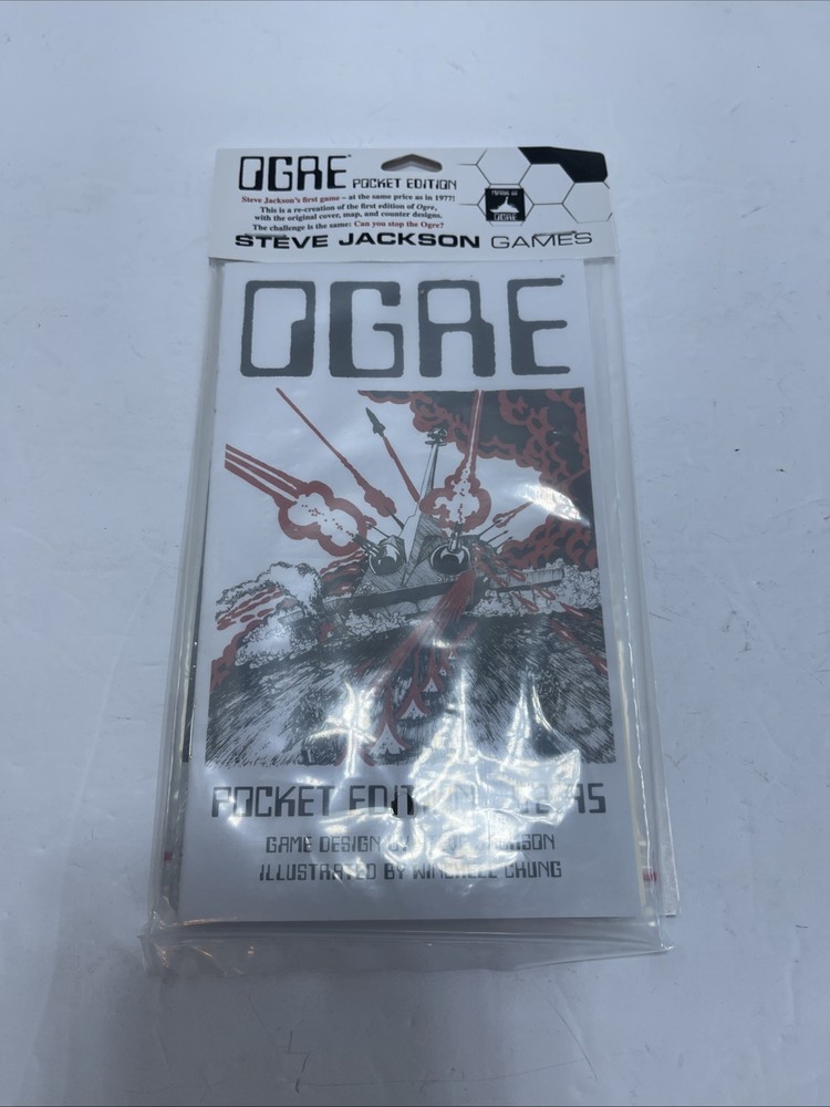 STEVE JACKSON GAMES OGRE POCKET EDITION SEALED OOP