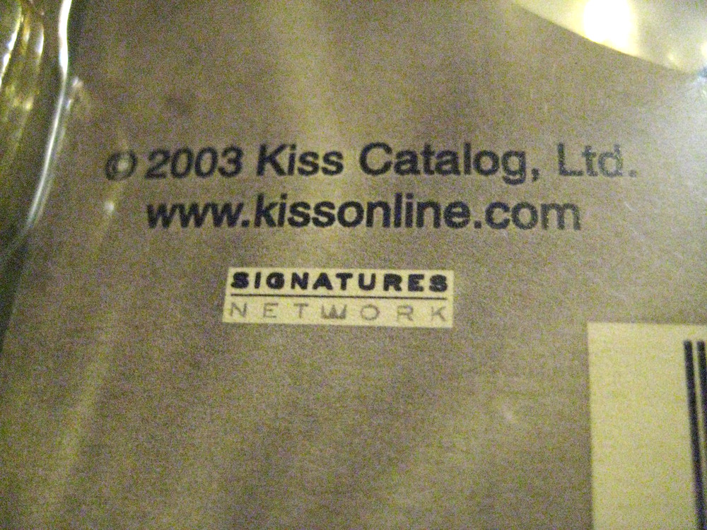 KISS Rock Band At A Boy Nite Lite 2003 w/ Automatic Light Sensor HTF