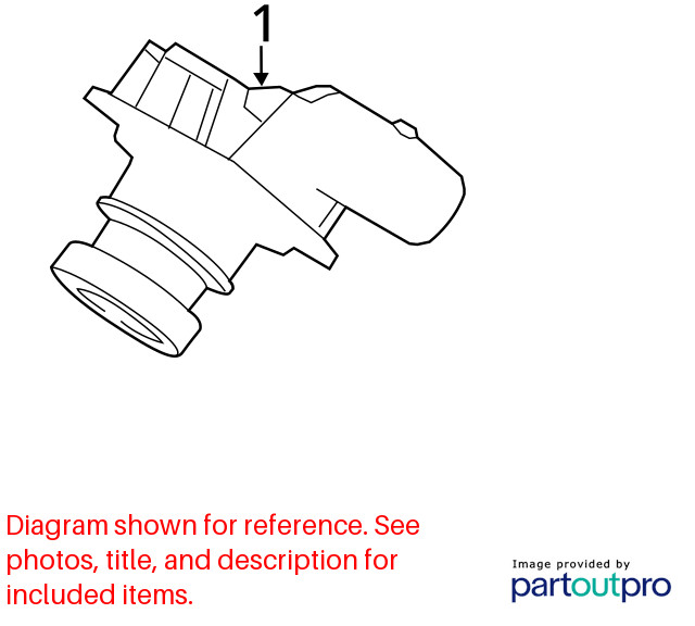 18 2018 FORD FOCUS REAR VIEW CAMERA PROJECTOR