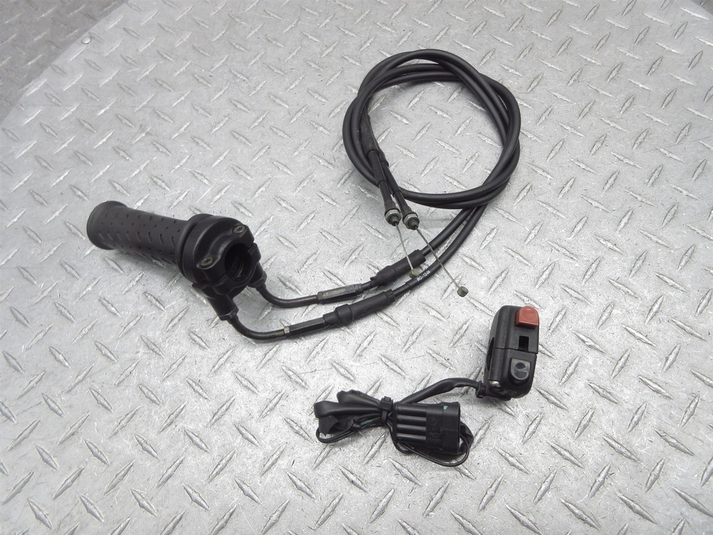 2006 05-07 Moto Guzzi Breva 1100 Right Handlebar Switch Throttle Control Cable