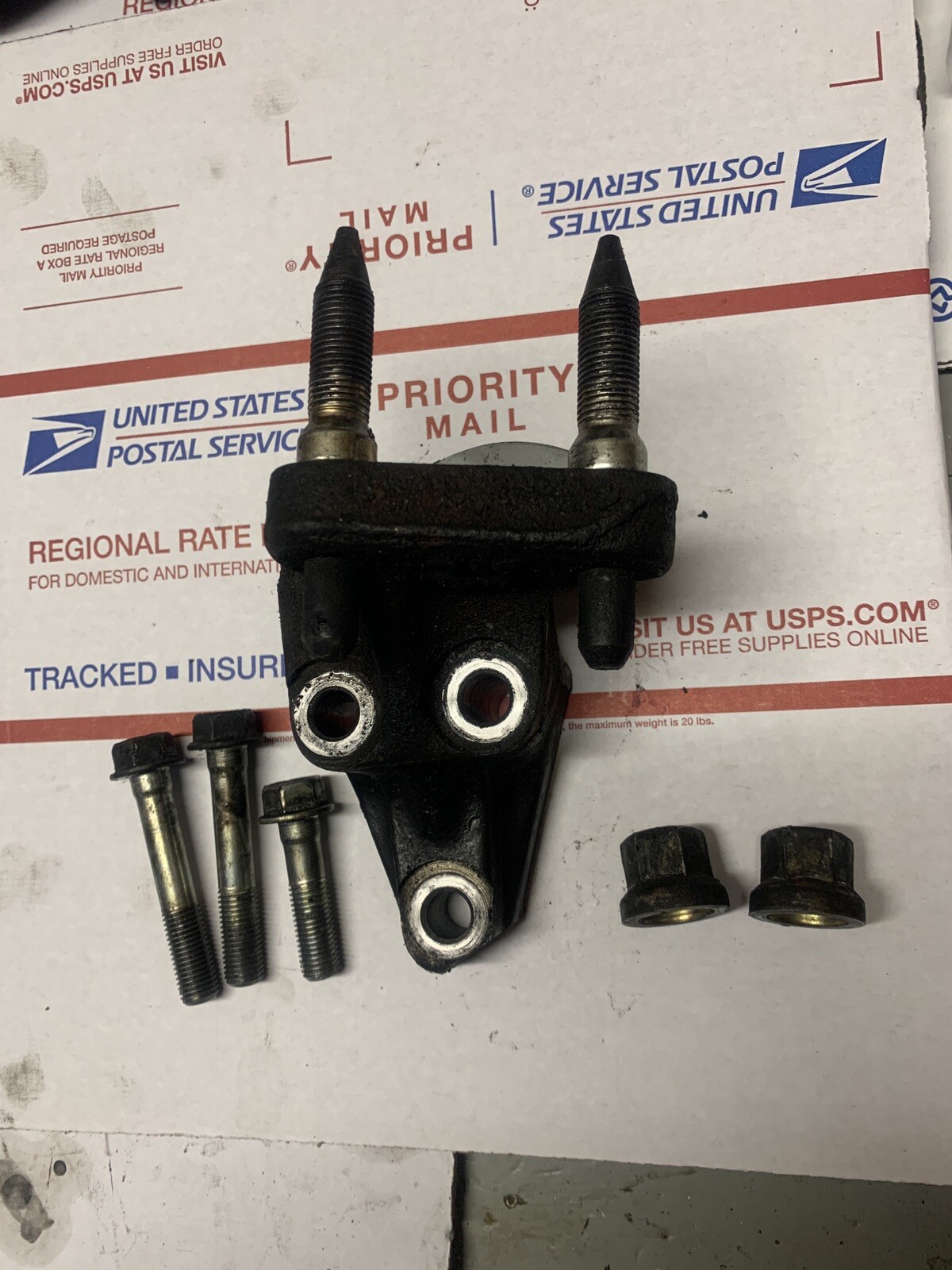 OEM 2 BOLT ENGINE POST MOUNT BRACKET B-SERIES SWAP SI GSR CIVIC 96-00 EK EG